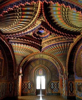 The Peacock Room Castello di Sammezzano in Reggello Tuscany Italy